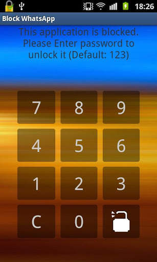 Lock for WhatsApp widget screenshot 1