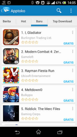 Apptoko screenshot 2