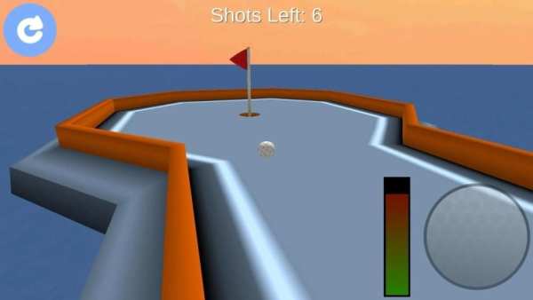 Mini Golf 5 تصوير الشاشة