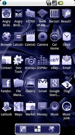 ADW Launcher Cold Fusion New screenshot 2