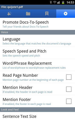 Pdf to Speech скриншот 4