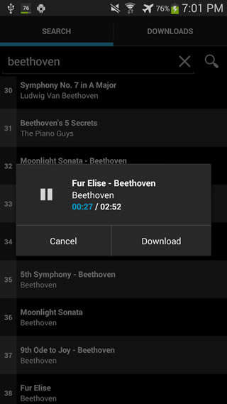 SuperCloud Song MP3 Downloader screenshot 2