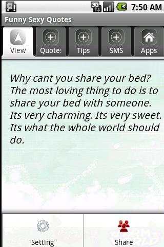 Funny Sexy Quotes screenshot 1