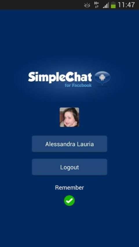 SimpleChat for Facebook (ads) स्क्रीनशॉट 5