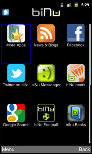 biNu screenshot 1