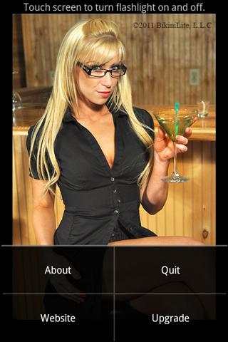 BikiniLite Samsung Flashlight screenshot 2
