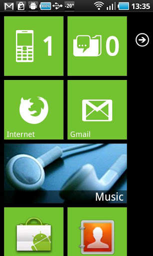 Launcher 7 screenshot 1