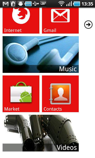 Launcher 7 screenshot 2