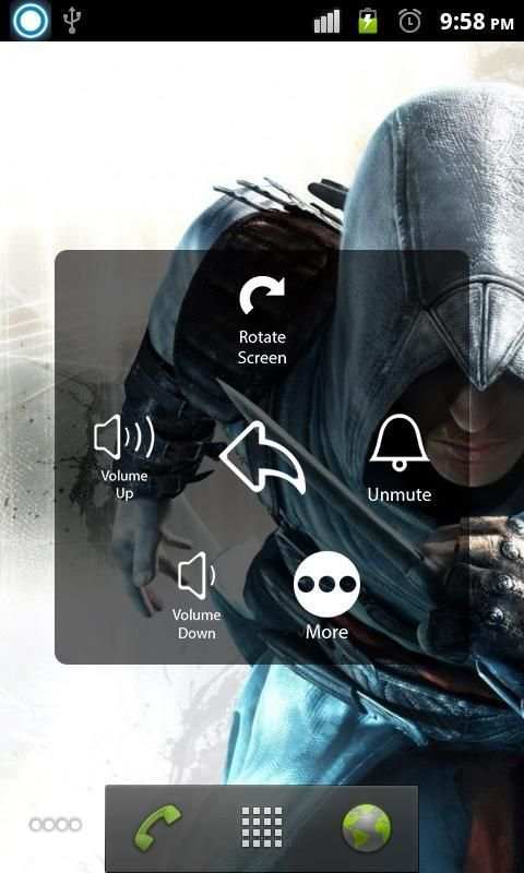 iPhone 6 assistive touch 2 تصوير الشاشة