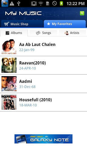 My Music for Samsung screenshot 3