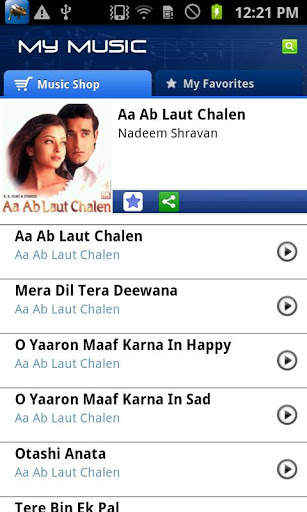 My Music for Samsung screenshot 2