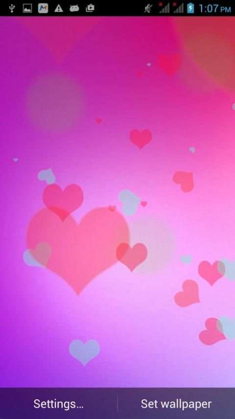 Valentine Live Wallpaper скриншот 6