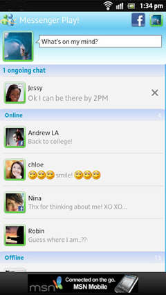 Messenger Play! screenshot 3