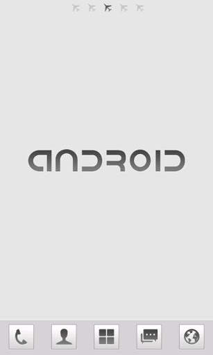 C.Grey Theme GO Launcher EX screenshot 5