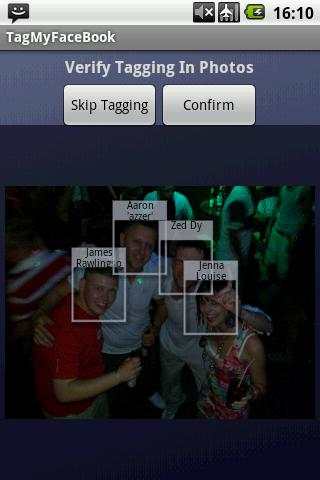 Tag My Facebook - Lite screenshot 2