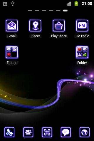 GalaxyS3 GO Launcher EX Theme screenshot 2
