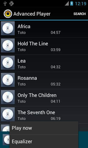 Advanced Music Player screenshot 4