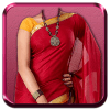 Woman Saree Photo Montage icon
