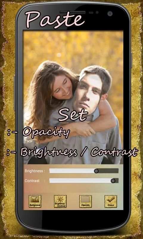 Crop Cut Paste Photo Editor 4 تصوير الشاشة
