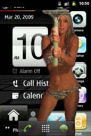 Girl Washing Screen screenshot 3