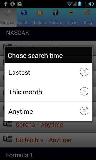 NASCAR : Car Racing News screenshot 3