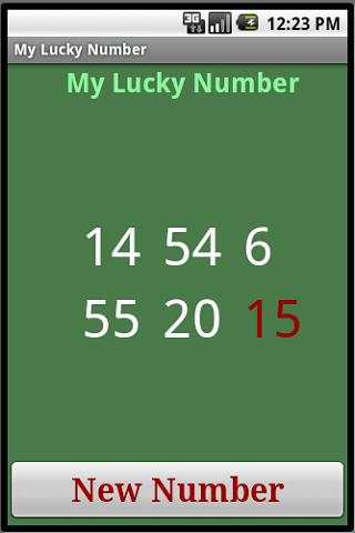 My Lucky Number screenshot 2