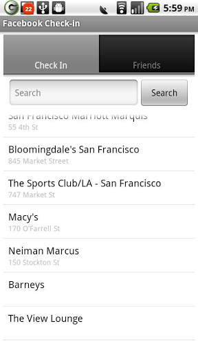 RollCall Check-in for Facebook screenshot 2