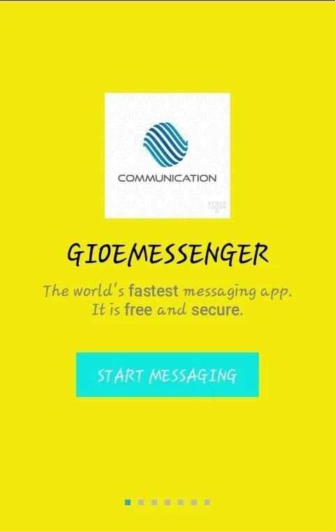 GIOE MESSENGER скриншот 7