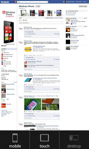 Facebook Switcher screenshot 1