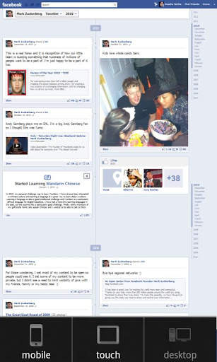 Facebook Switcher screenshot 2