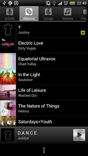 Pixi Music Player TRIAL 5 تصوير الشاشة