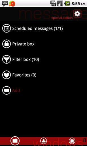 GOSMSTHEME Windows 8 SE screenshot 4
