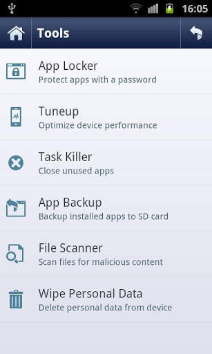 Anti-Virus Pro Trial स्क्रीनशॉट 4