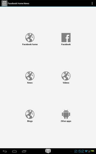 Facebook Home News screenshot 5
