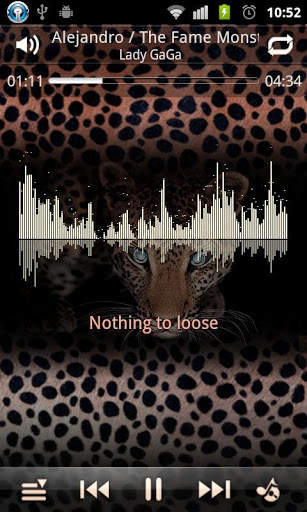 Love leopard TTPod Skin 3 تصوير الشاشة