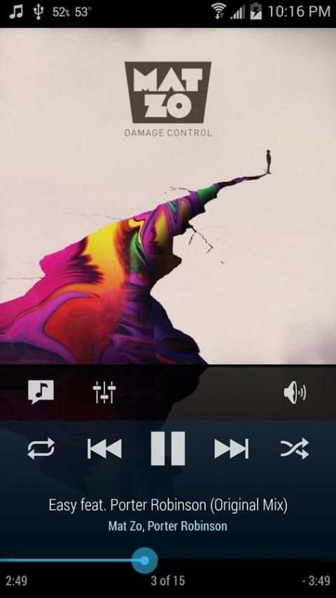 Cloudskipper Music Player скриншот 8