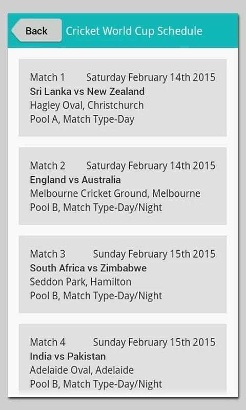 Cricket World Fever 2015 screenshot 5