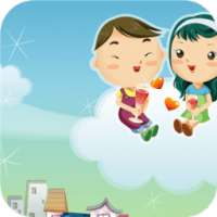 Romantic cartoons. Wallpapers