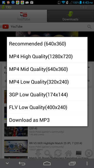 TubeX screenshot 2