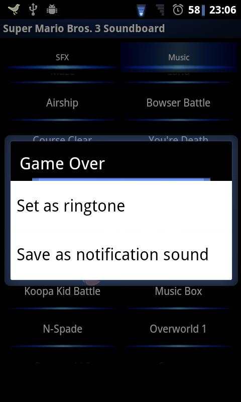 Super Mario Bros. 3 Soundboard screenshot 2