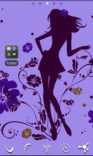 GO Launcher EX L'amour Style screenshot 1