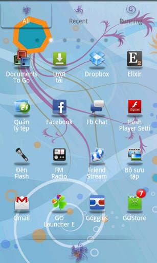 GO Launcher EX L'amour Style screenshot 2