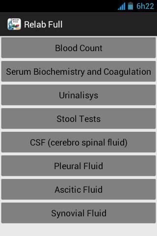 Laboratory Results Lite screenshot 2