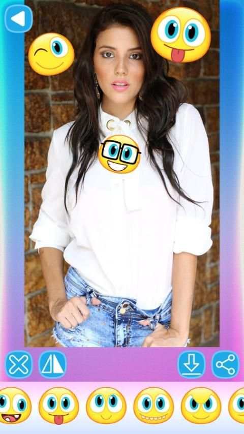 Emoji Photo Stickers 1 تصوير الشاشة