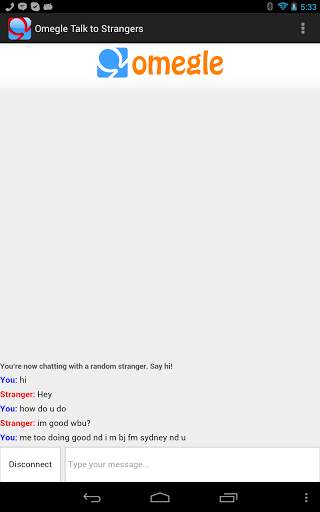 Omegle Talk to Strangers screenshot 1