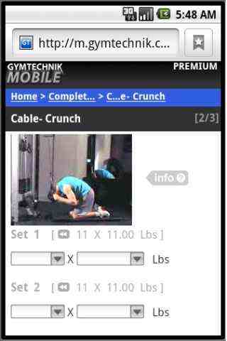 Gym Technik Mobile Launcher screenshot 2