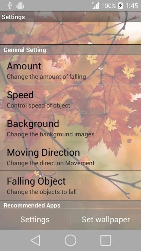 Nature Wallpaper Live स्क्रीनशॉट 7