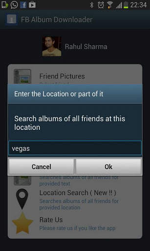 Facebook Album Downloader screenshot 3
