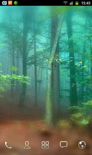 Forest Live Wallpaper 3D screenshot 2