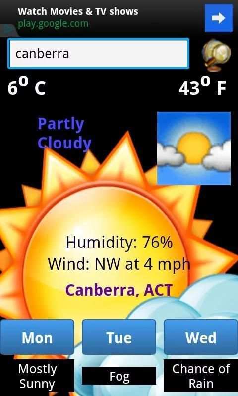 City Weather screenshot 2
